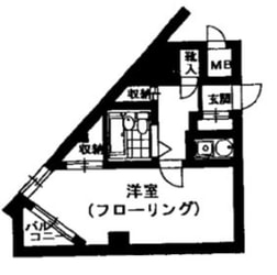 フレンド清水の物件間取画像